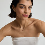 Multi Bezel Pendant Necklace