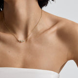 Multi Bezel Pendant Necklace