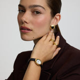 Classic Leather Oval Watch