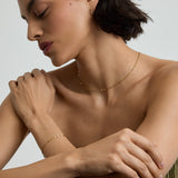 Dainty Necklace and Bracelet Set