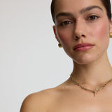 Love Link T Bar Chain Necklace