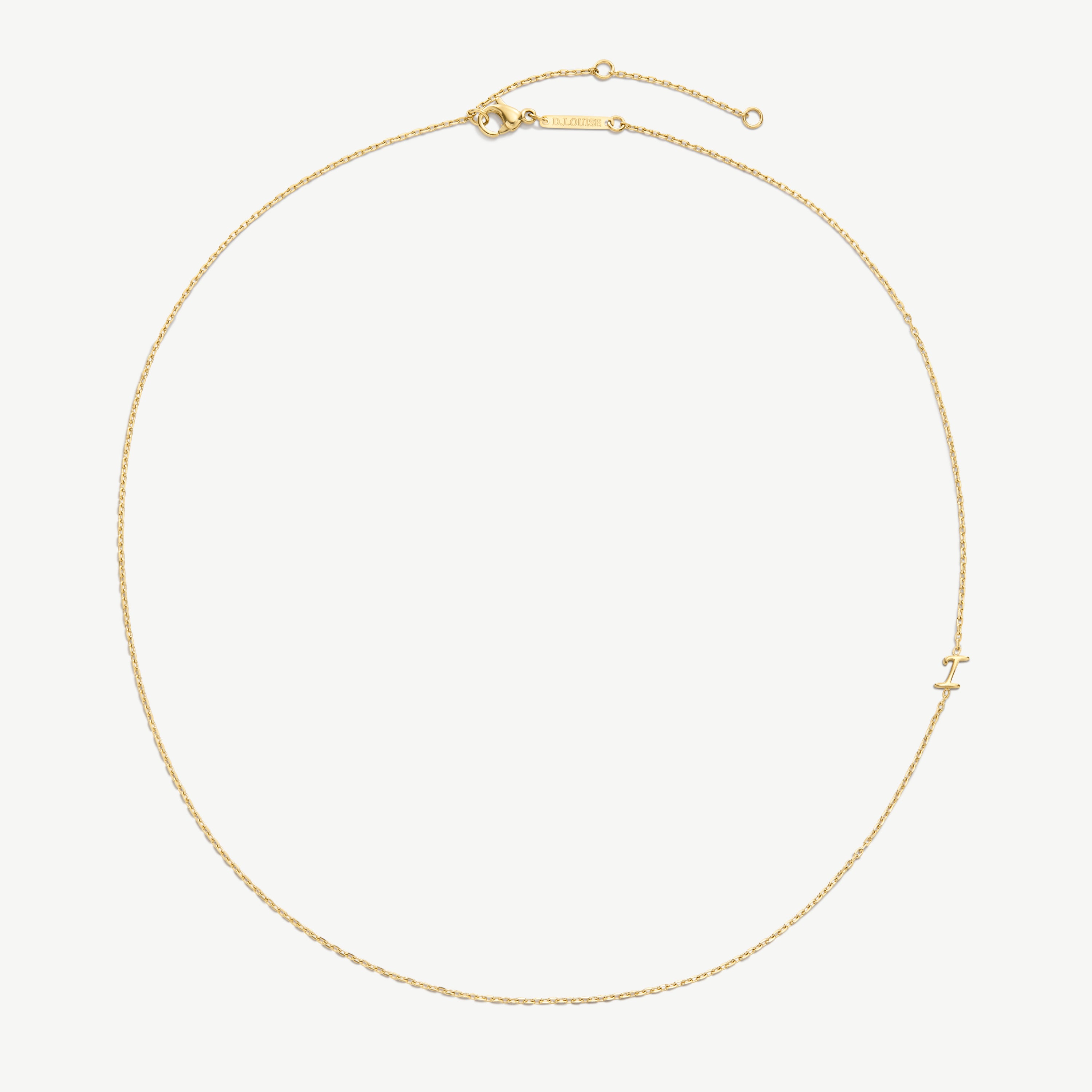 Initial Chain Necklace