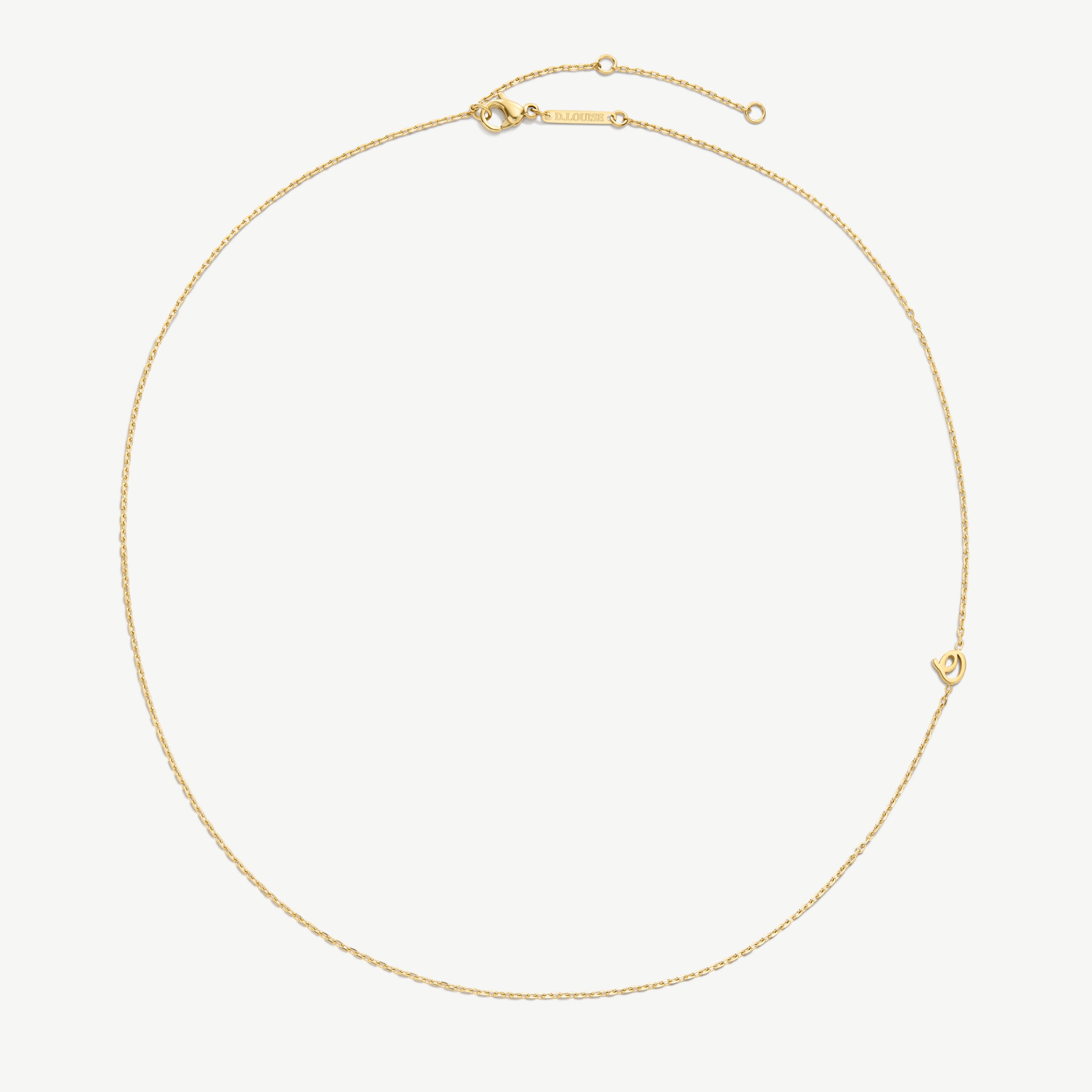 Initial Chain Necklace