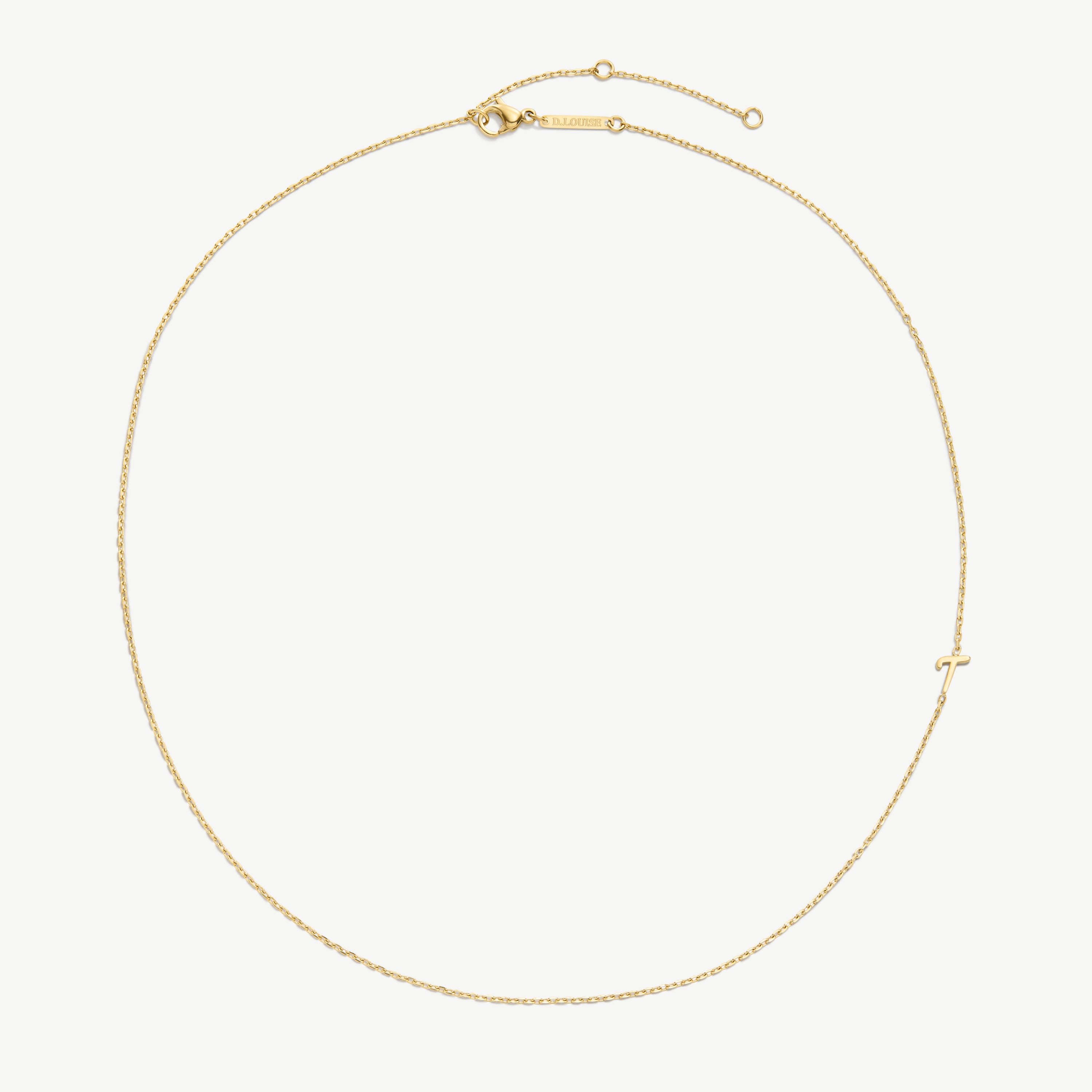 Initial Chain Necklace