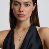 Heart Talisman Necklace With Stones