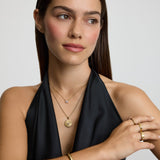 Heart Talisman Necklace With Stones