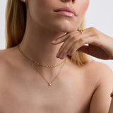 Asscher Solitaire Necklace