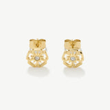 Chelsea Rose Stud Earrings