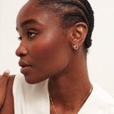 Pavé Illusion Studs