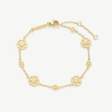 Chelsea Rose Station Chain Bracelet