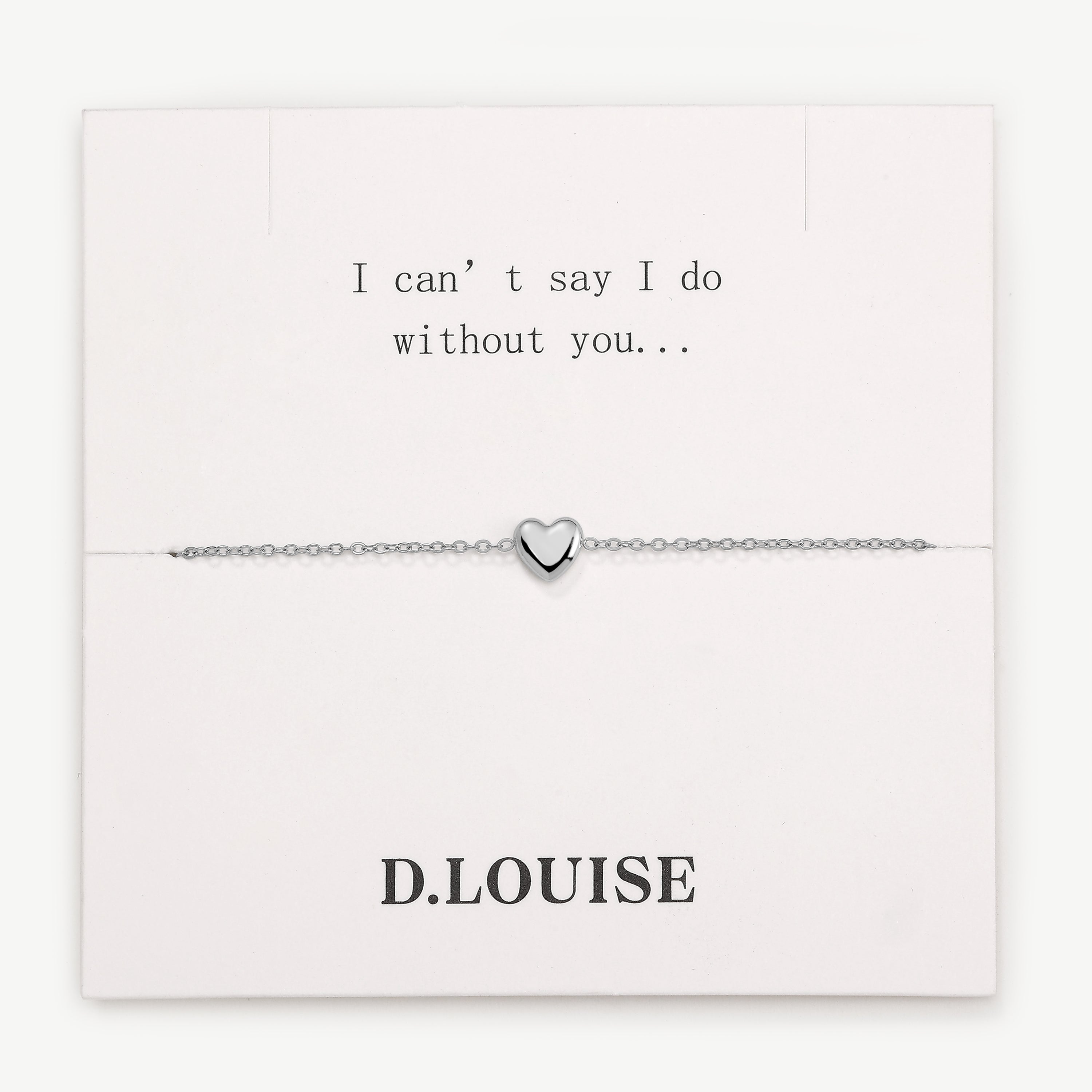 Bridesmaids Mini Heart Bracelet