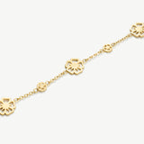 Chelsea Rose Station Chain Bracelet