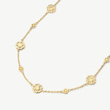 Chelsea Rose Station Chain Necklace