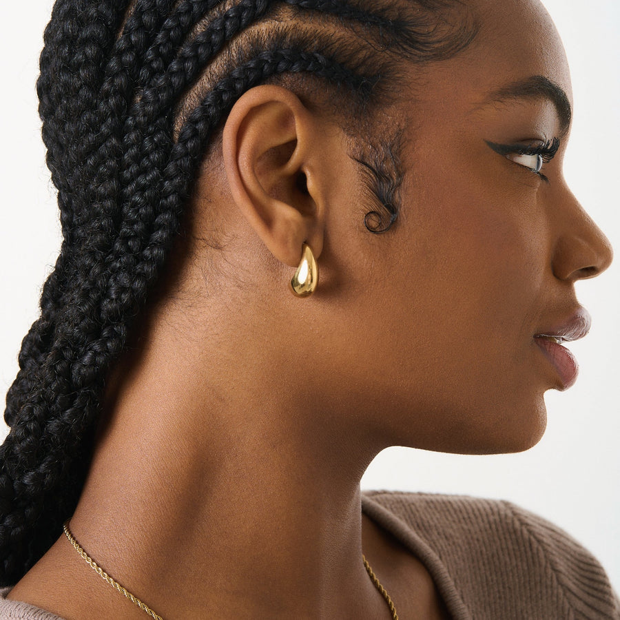 Curved Midi Hoops