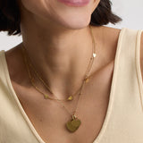 Heart Necklace Set