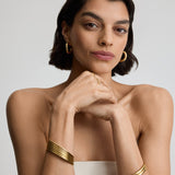 Bold Lucky Hoops
