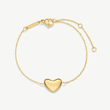 Bubble Heart Single Bracelet