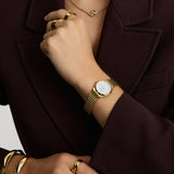 Classic Link Round Gold Watch