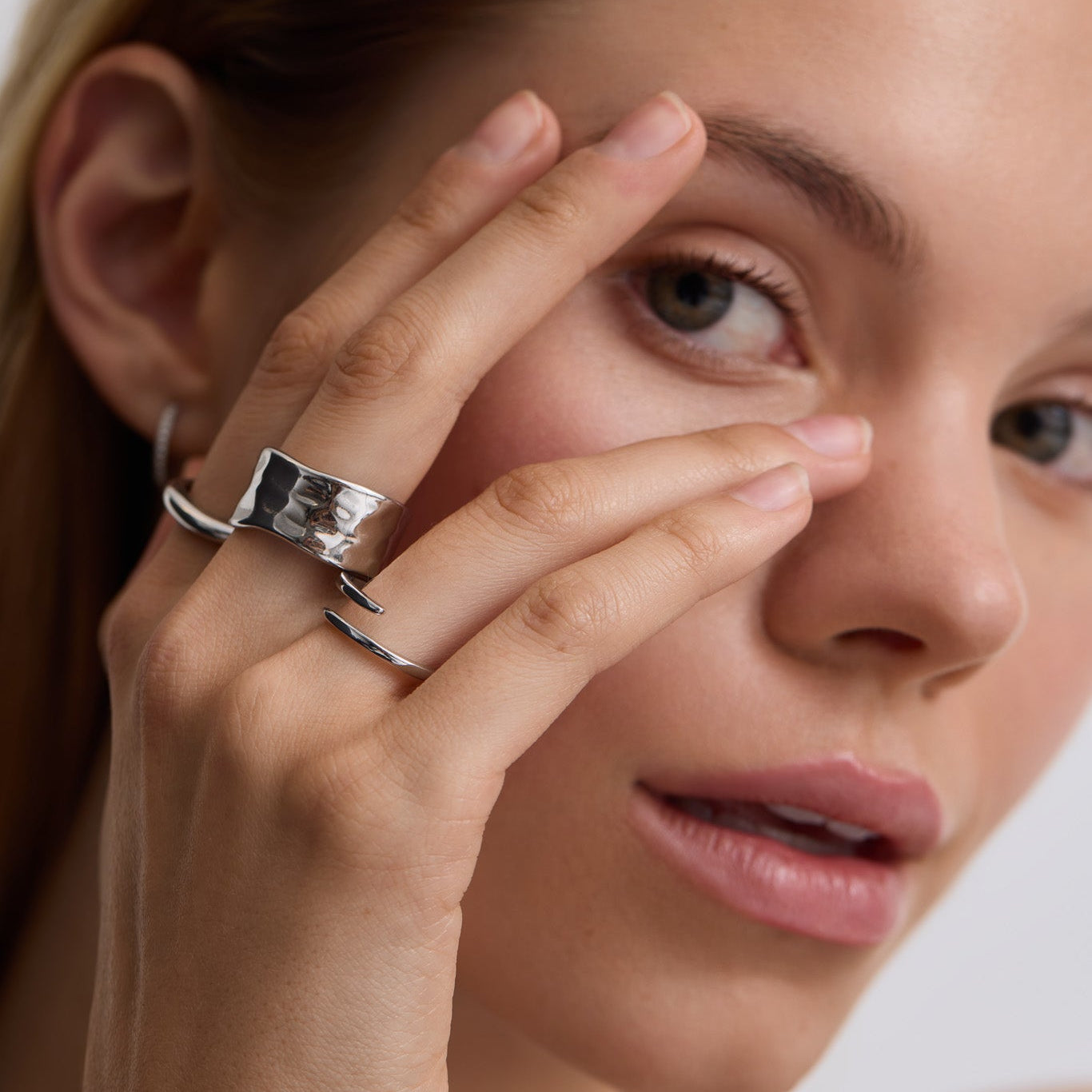 Textured Band Ring