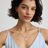 Engravable Compass Necklace