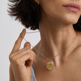 Engravable Compass Necklace