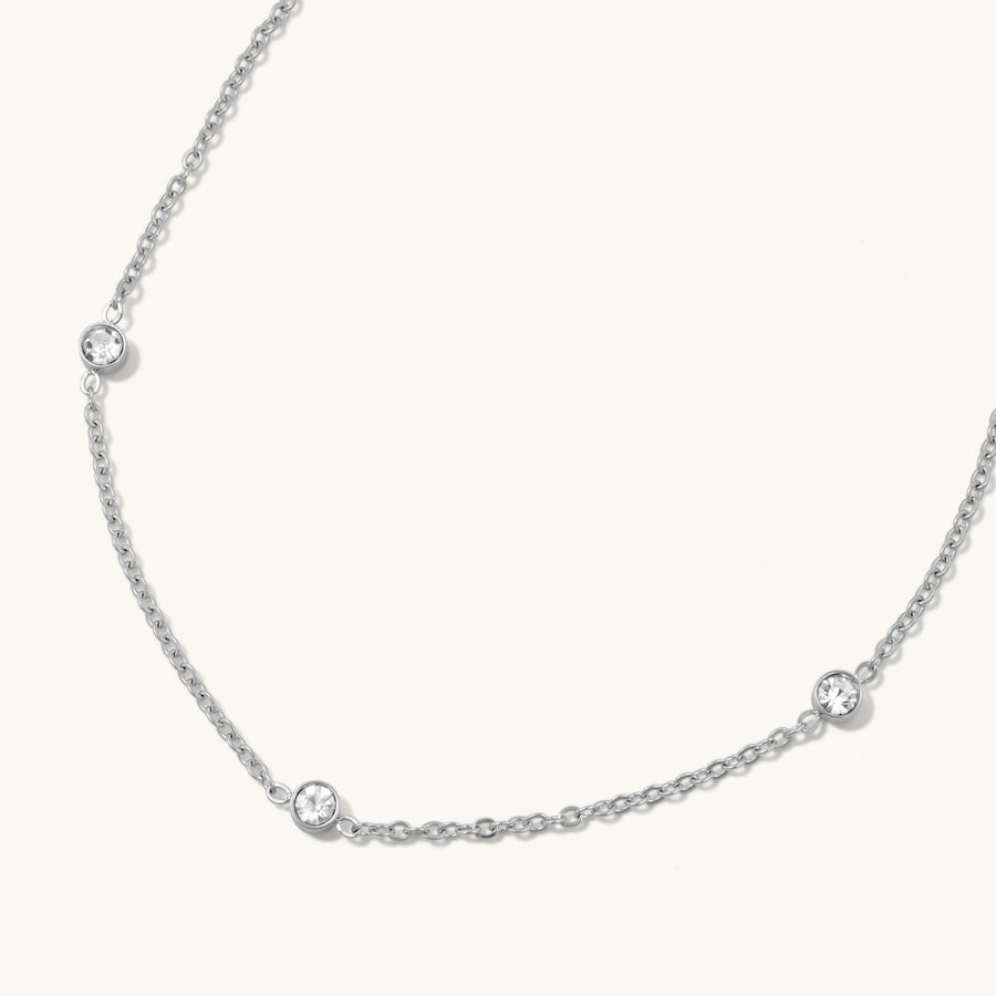 Silver Touch of Sparkle Necklace