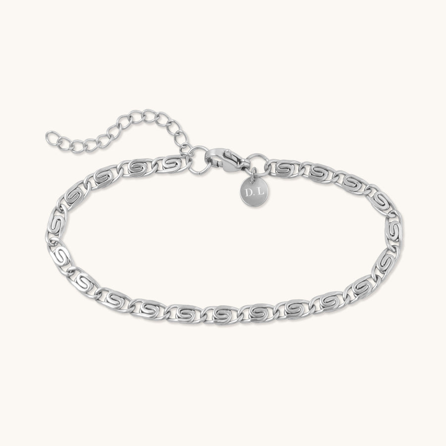 Silver Tidal Chain Bracelet