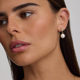 Pear Pearl Drop Earrings