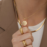 St. Christopher Necklace - Stay Safe Wherever You Go