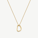Outlined Pendant Necklace