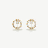 Pavé Illusion Studs
