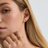 Small Bezel Diamond Studs