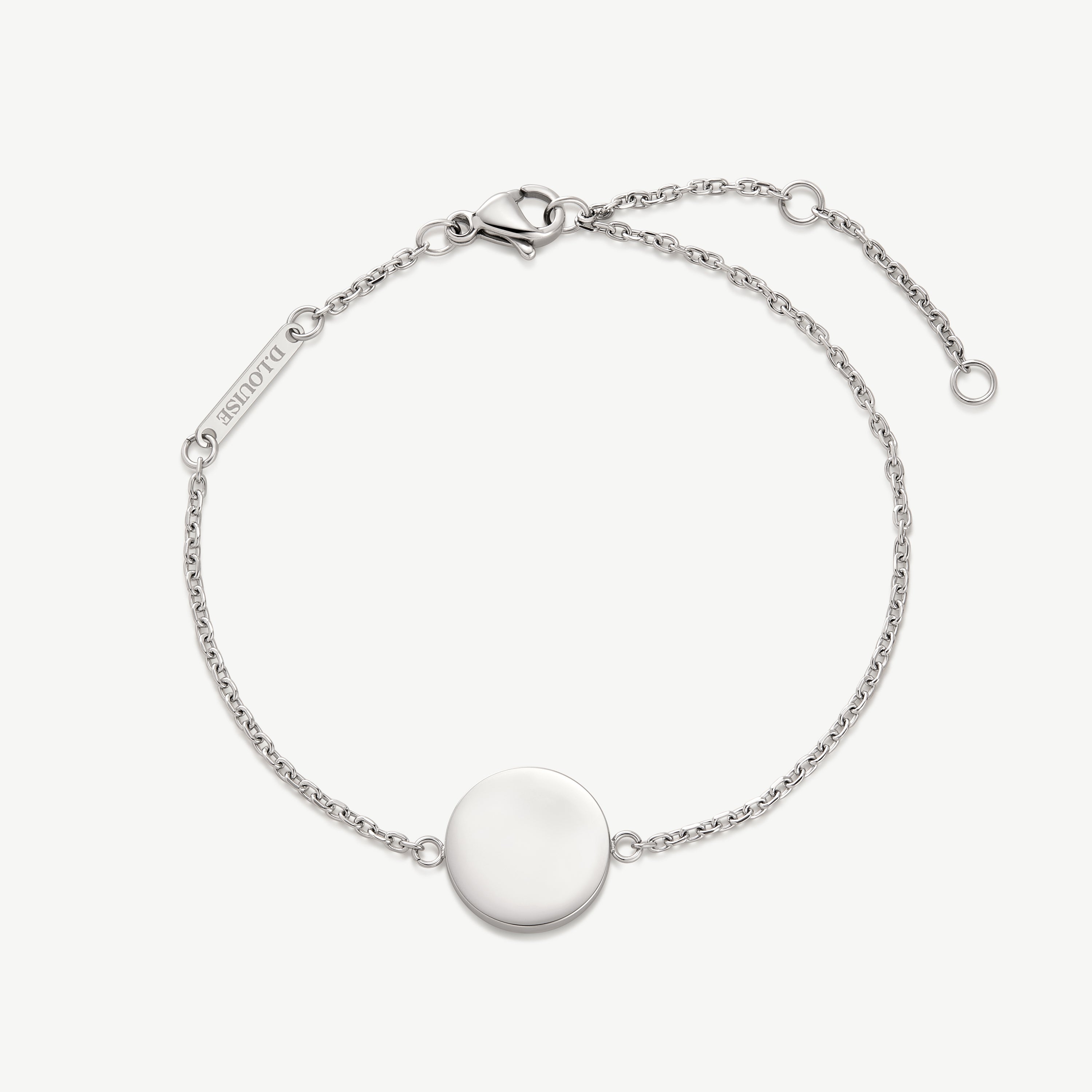 Classic Disc Engravable Bracelet
