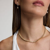 Heart Tennis Necklace