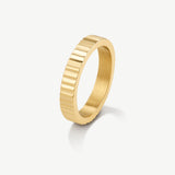 Mini Pleat Ring