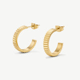 Mini Pleat Hoops