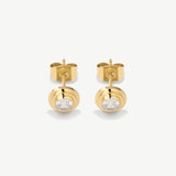 Classic Bezel Diamond Studs