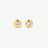 Classic Bezel Diamond Studs