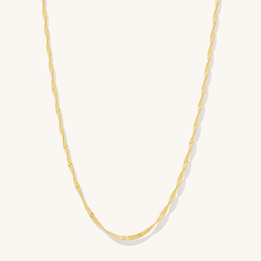 Twisted Thin Essentials Necklace