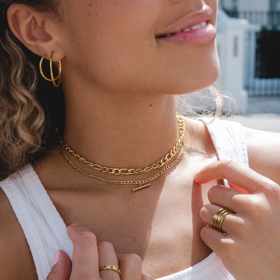 Chunky figaro chain deals