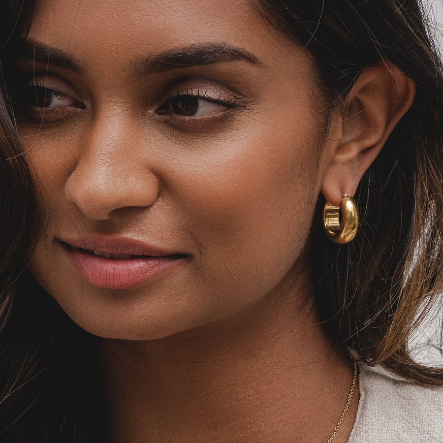 Bold Hoop Earrings – D.Louise Jewellery